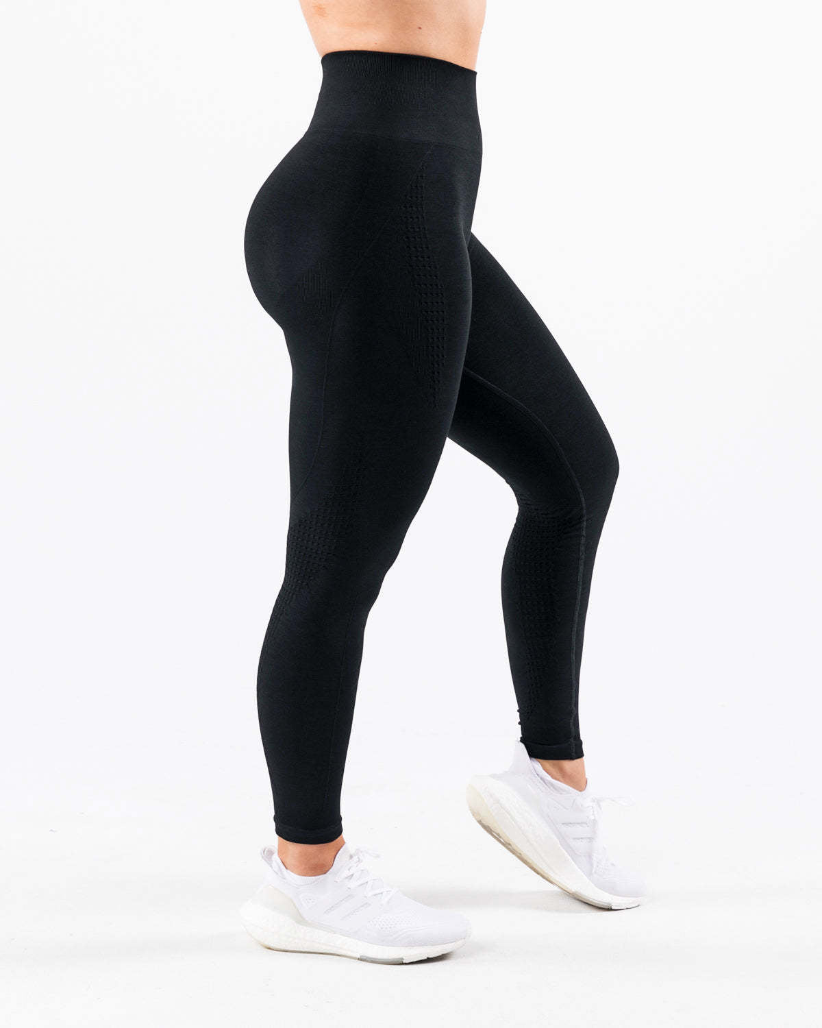 Pantalones de yoga jacquard sin costuras para mujer