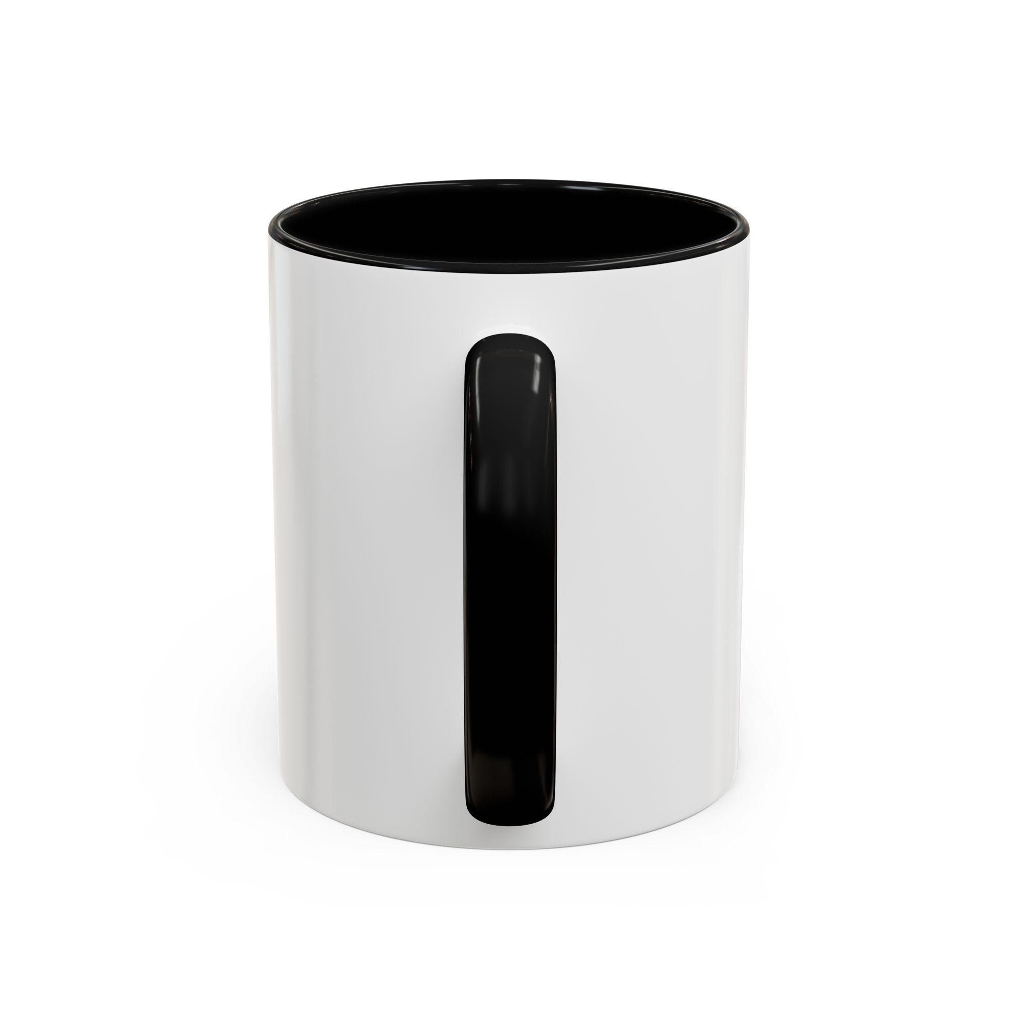 Taza de café con asa e interior de color (11, 15 oz)