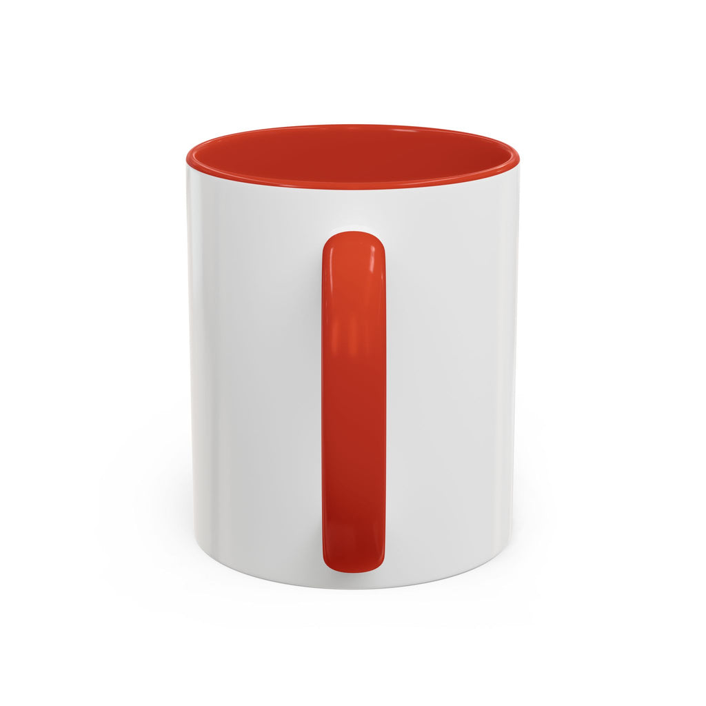 Taza de café con asa e interior de color (11, 15 oz)