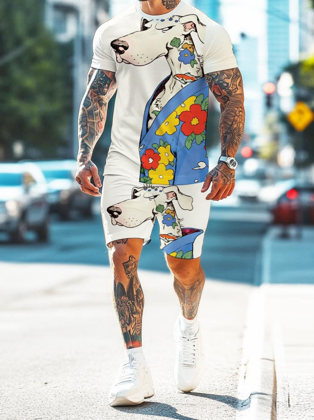 Traje deportivo informal para hombre