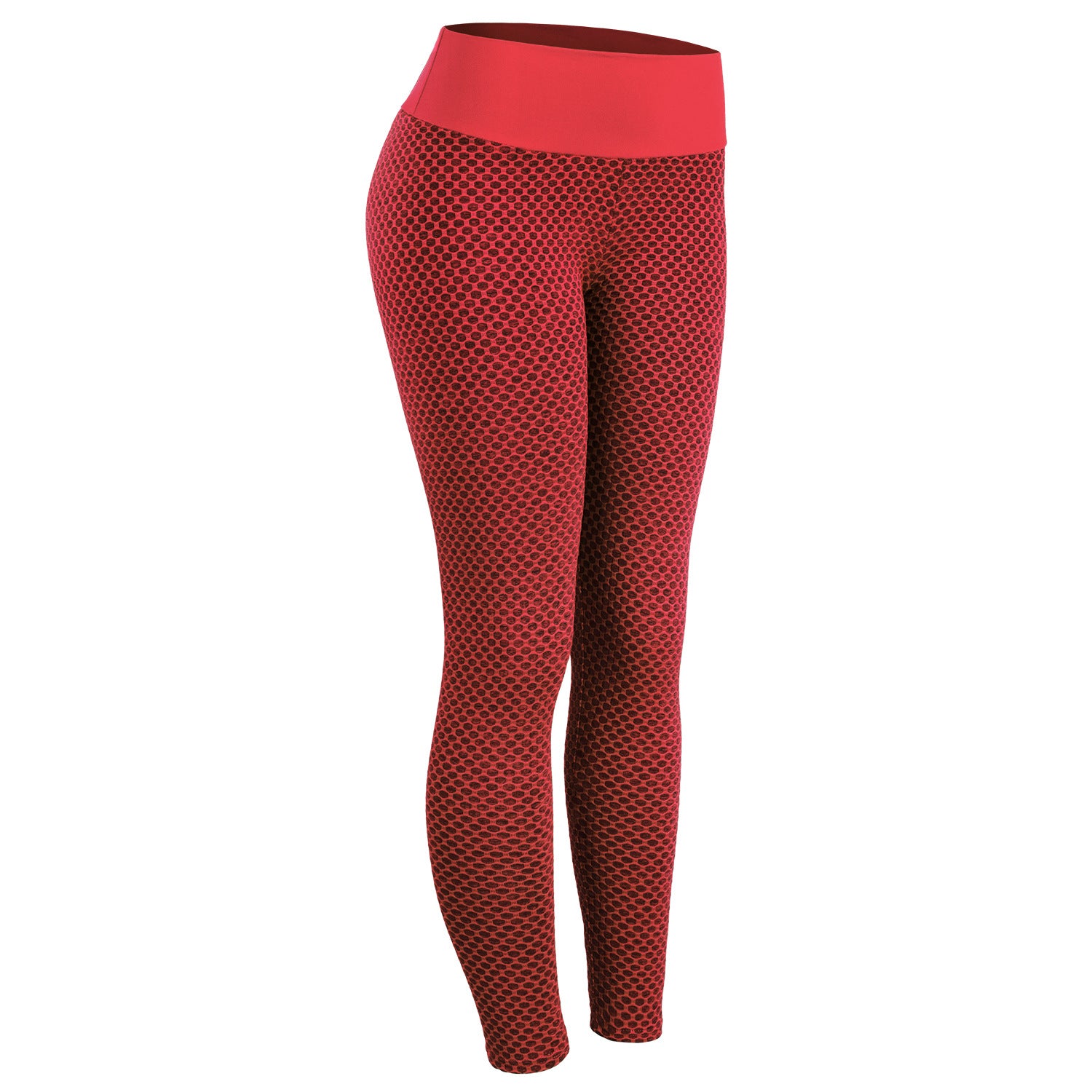 Leggings a Cuadros Pantalones de Yoga Deportivos Leggings de Gimnasio Transpirables sin Costuras de Cintura Alta para Mujer