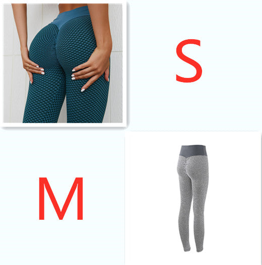 Leggings a Cuadros Pantalones de Yoga Deportivos Leggings de Gimnasio Transpirables sin Costuras de Cintura Alta para Mujer