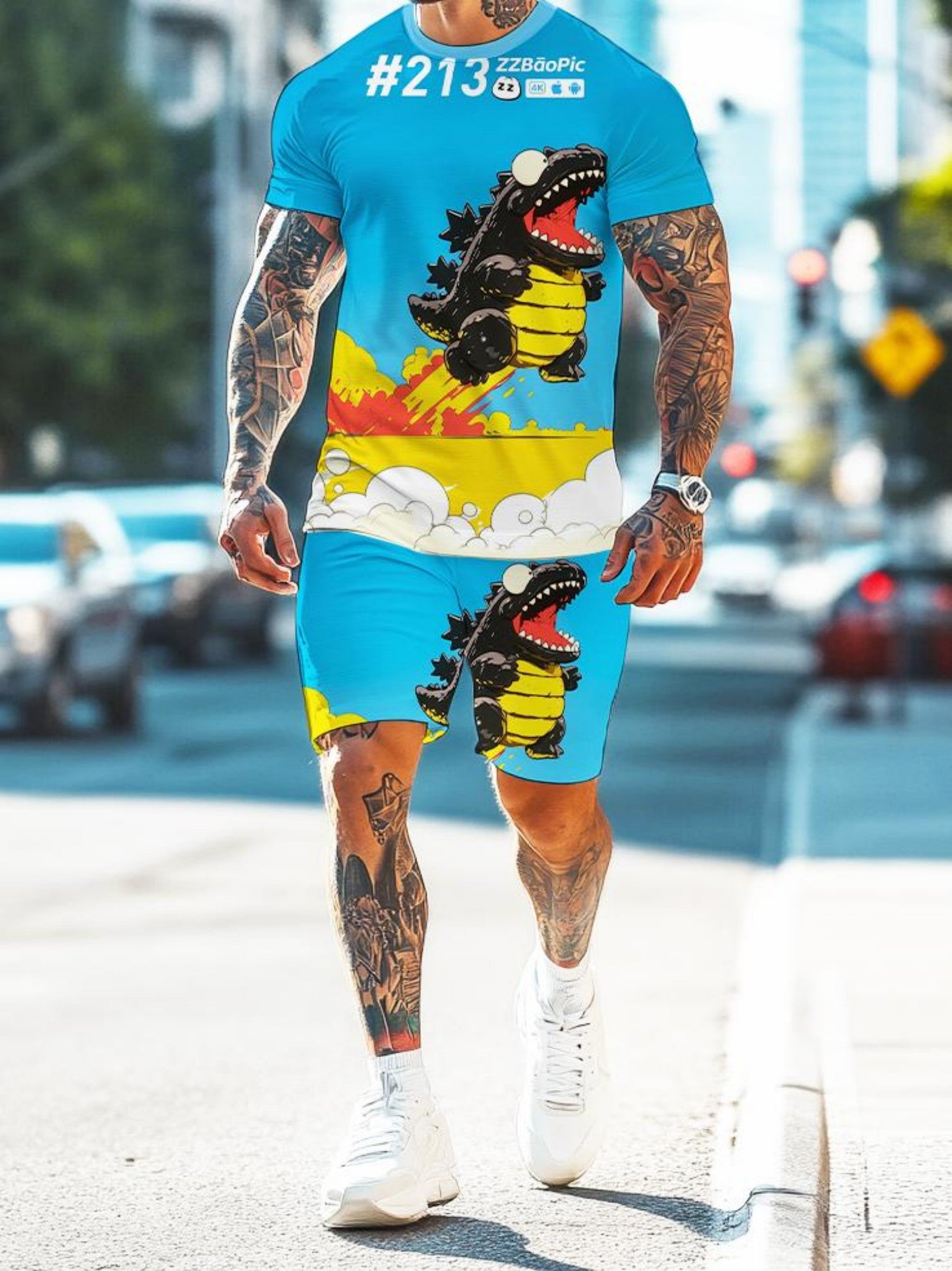 Traje deportivo informal para hombre