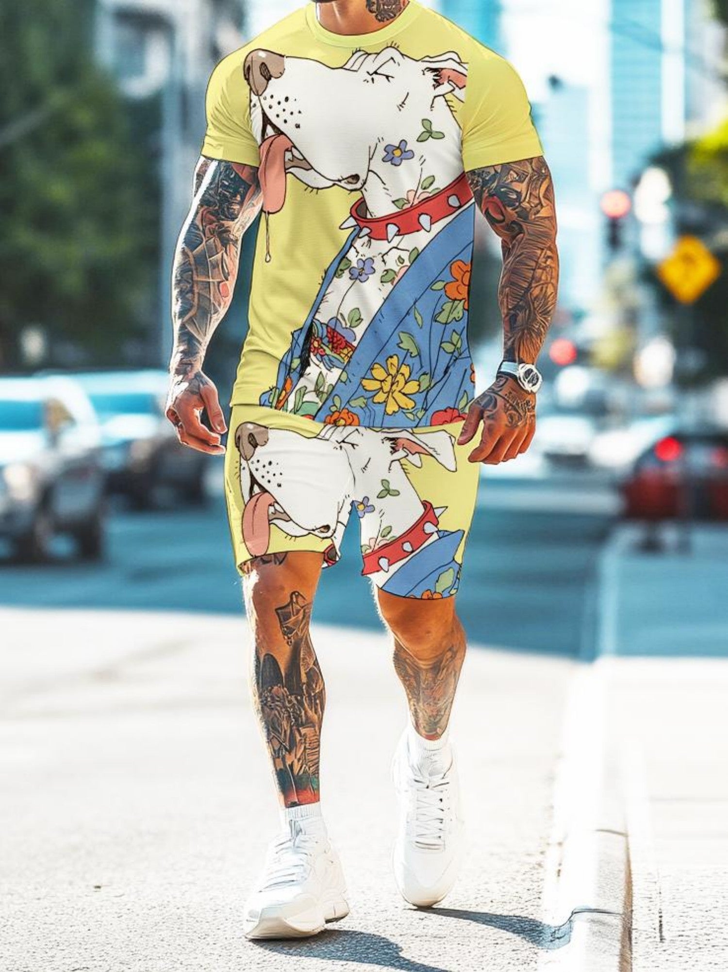 Traje deportivo informal para hombre