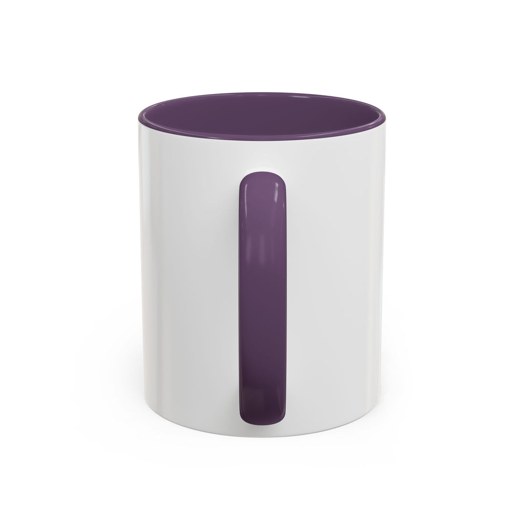 Taza de café con asa e interior de color (11, 15 oz)