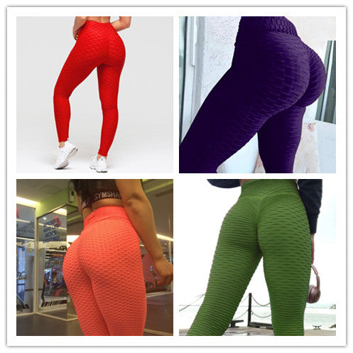 Mallas anticelulíticas push-up fruncidas sin bolsillo