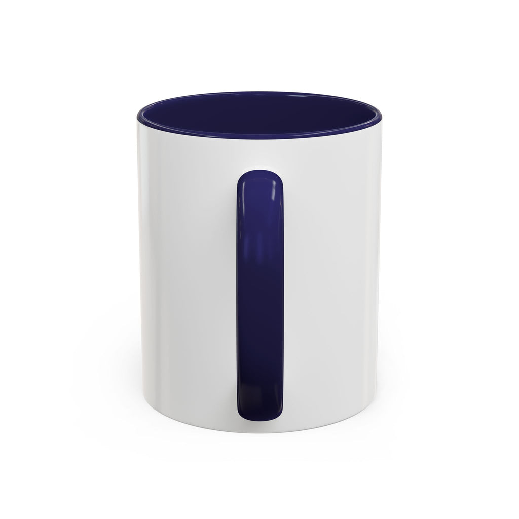 Taza de café con asa e interior de color (11, 15 oz)