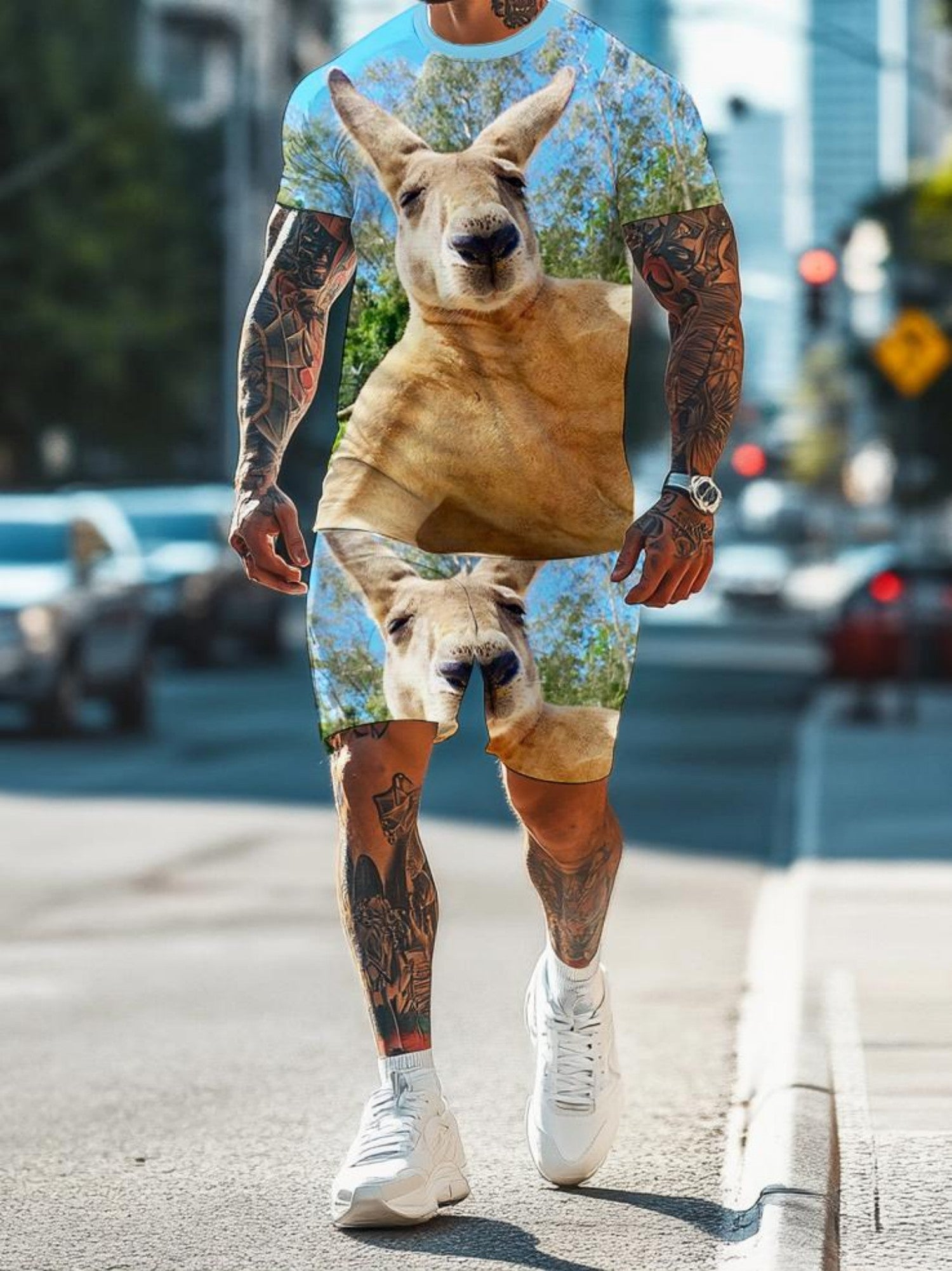 Traje deportivo informal para hombre
