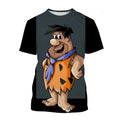 Summer fashion trend novel 3D printed printed T-shirt funny cartoon Harajuku casual comfortable short sleeved T-shirt