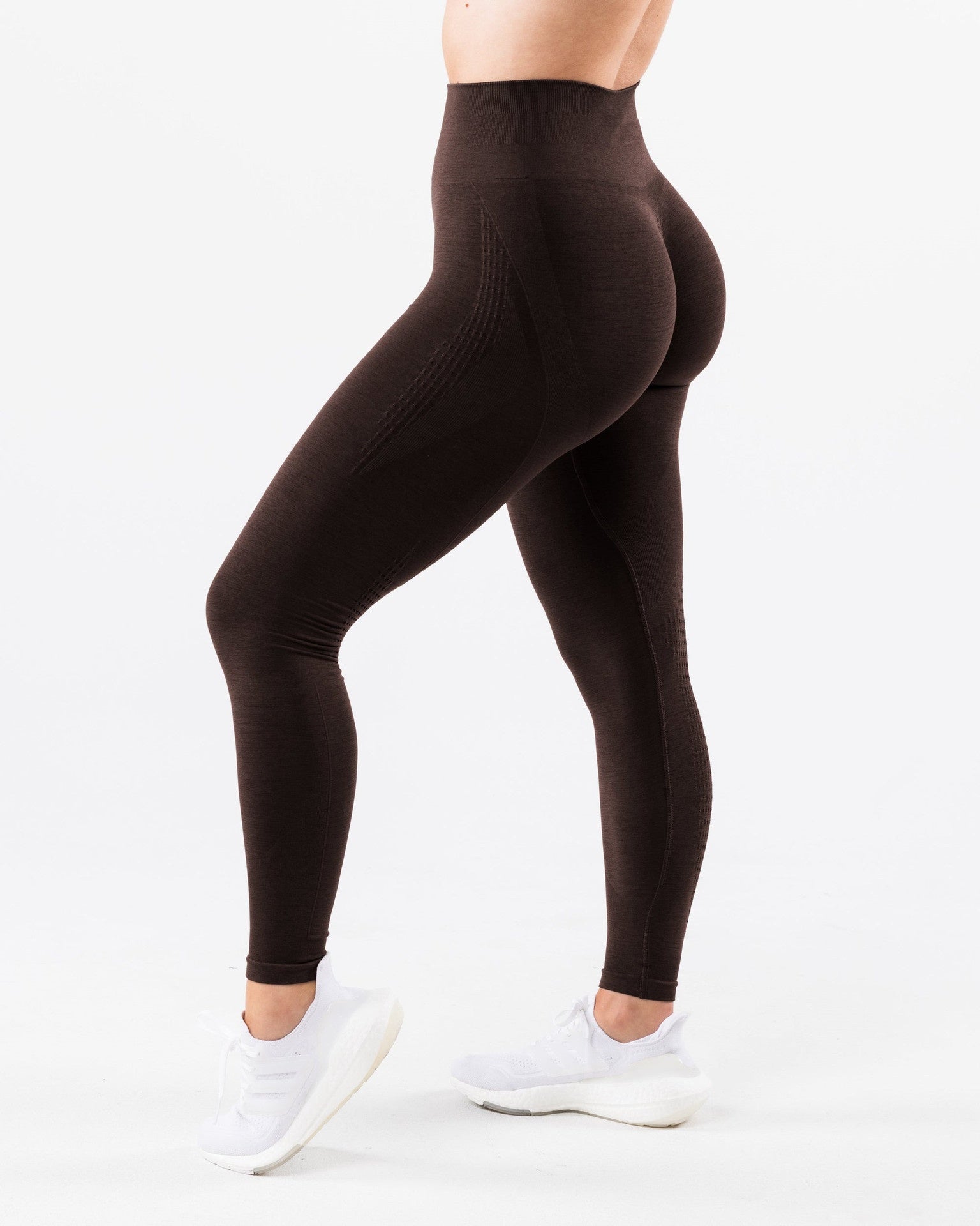 Pantalones de yoga jacquard sin costuras para mujer