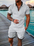 Traje informal de polo para hombre de moda europea y americana