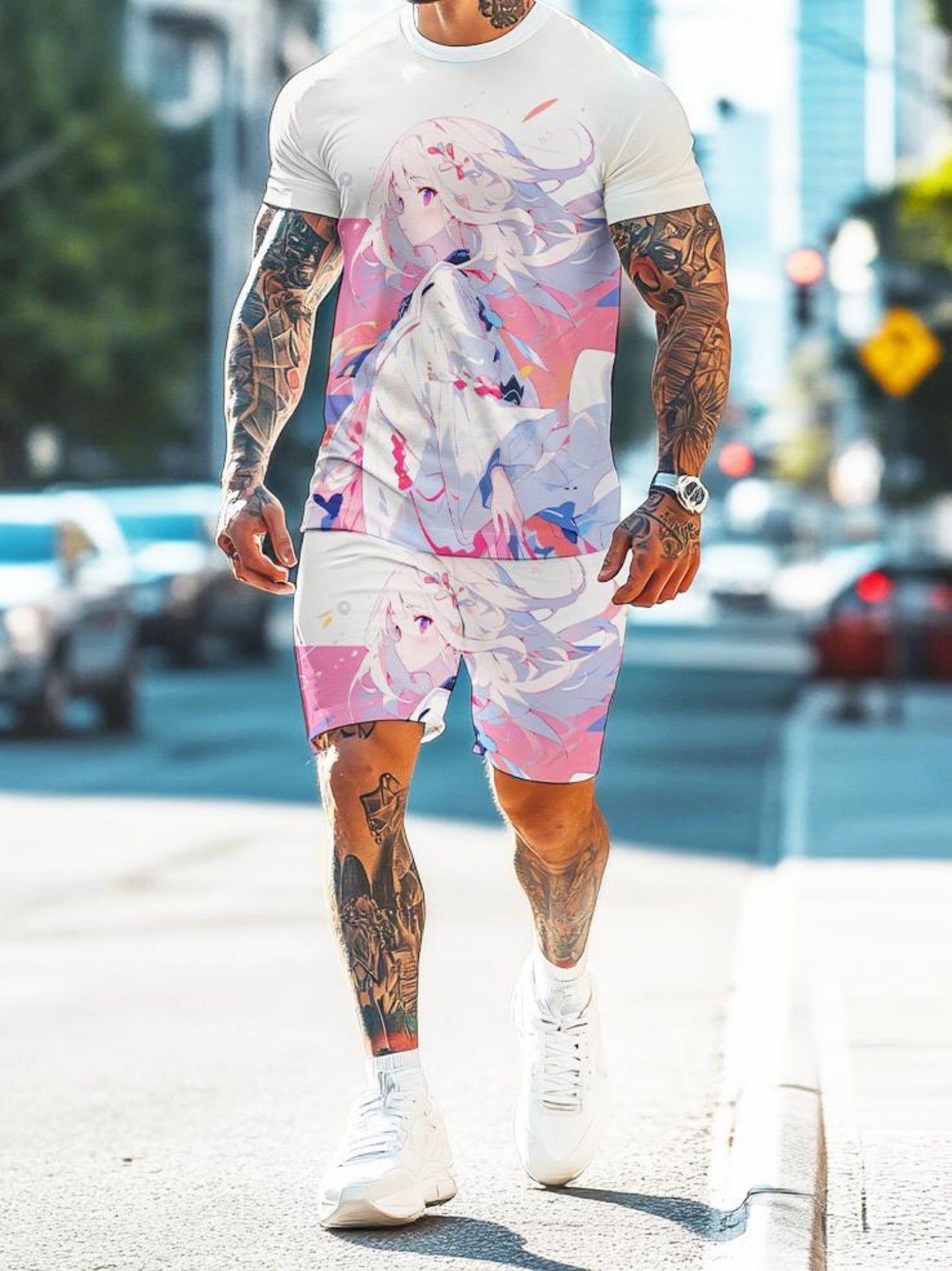 Traje deportivo informal para hombre