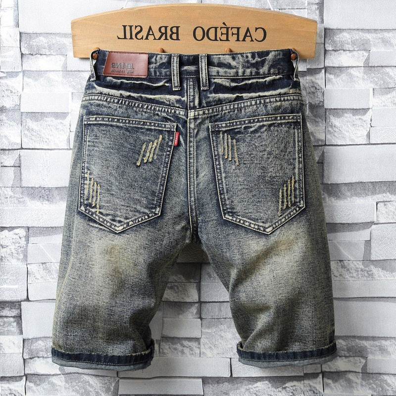 Pantalones cortos de retazos modernos y con estilo